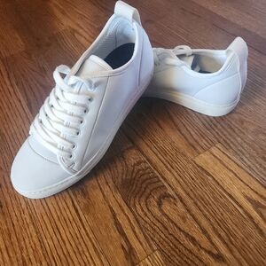 James Perse Carbon White Low Top Sneakers Mens Size 8